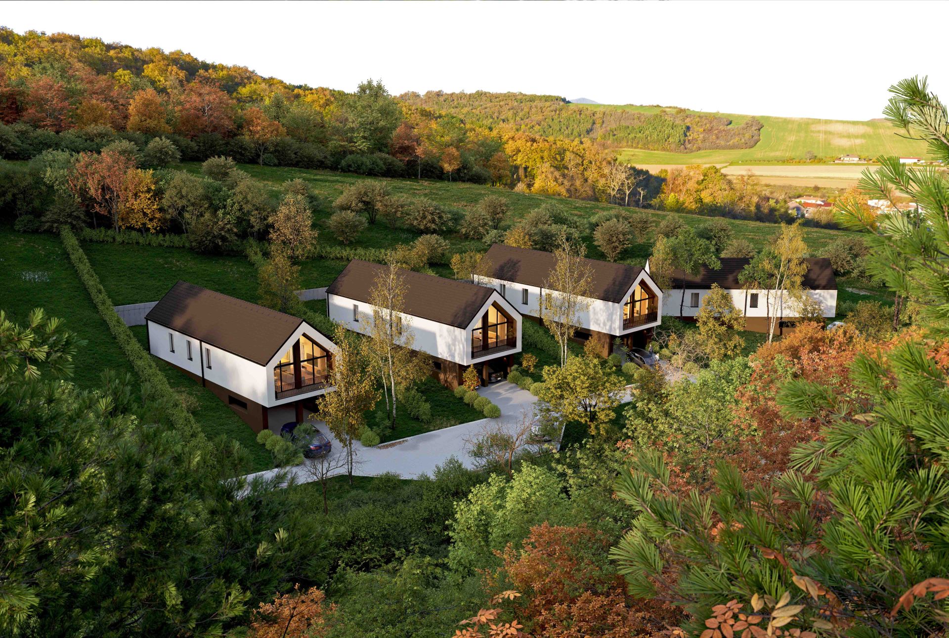 Zátišie pod horou, Horné Otrokovce