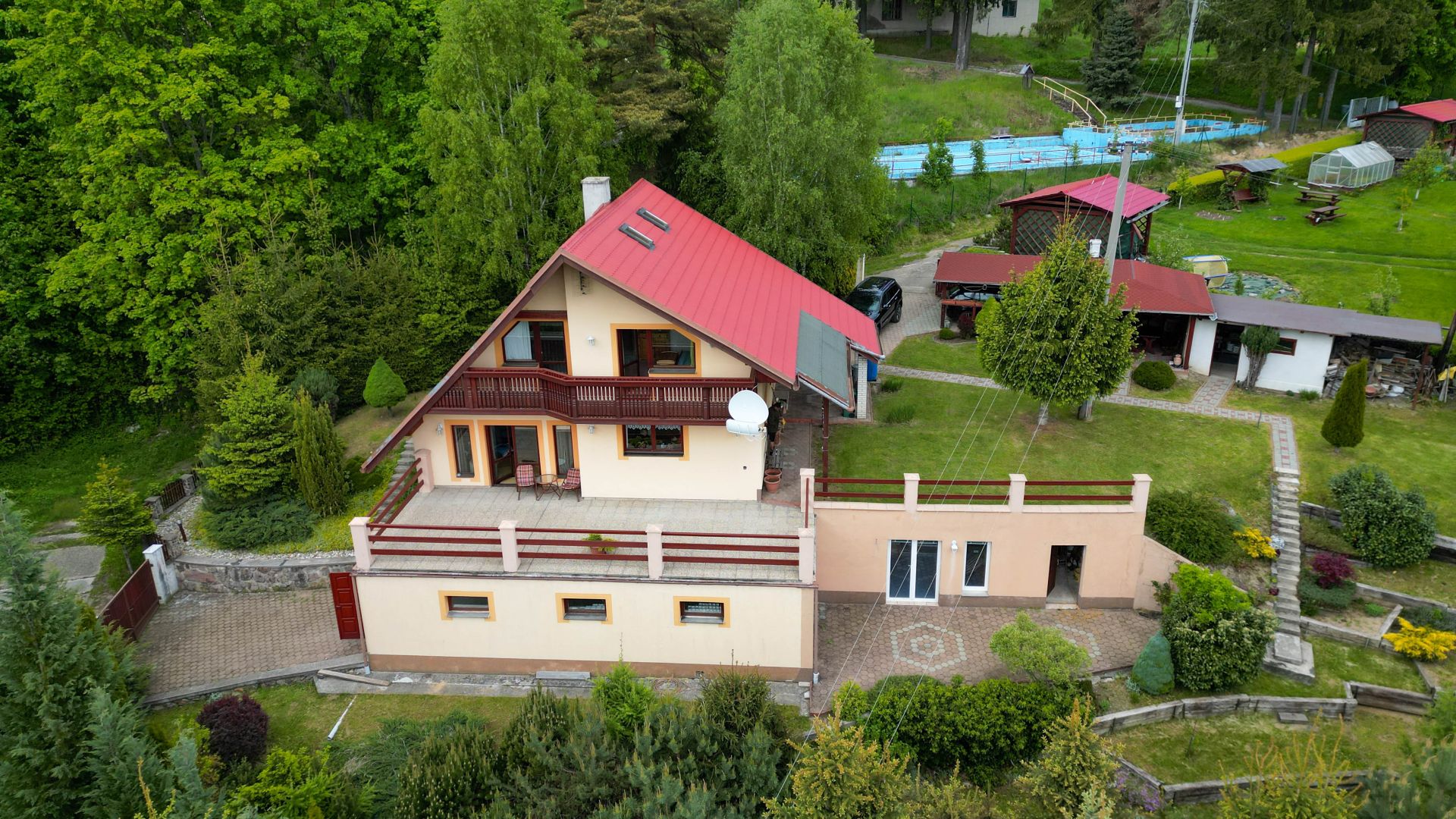 chalupa s wellnessom a panoramatickým výhľadom – Kremnické Bane, Žiar nad Hronom